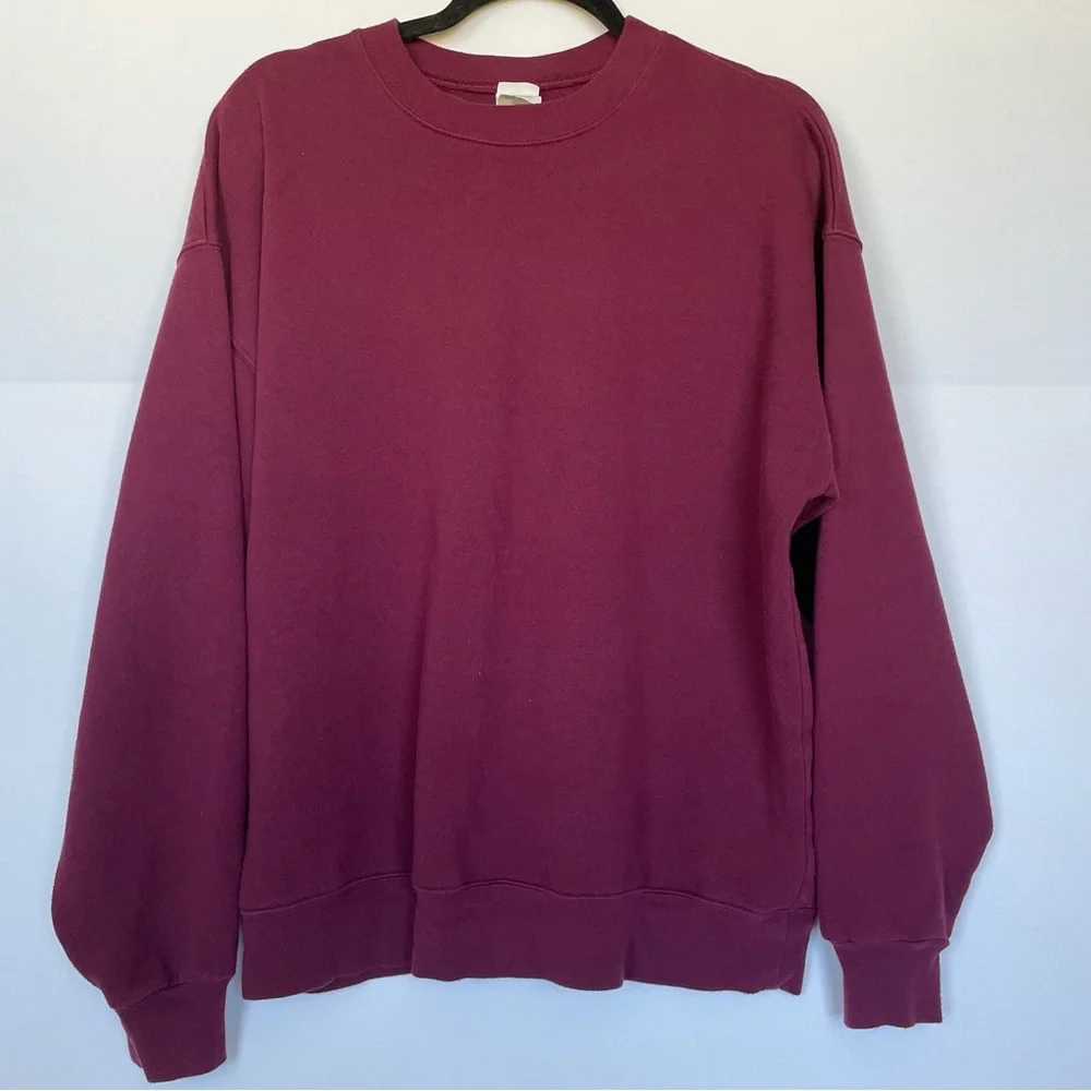 Basic Fleece Crewneck Sweatshirt - Picture 2 of 5